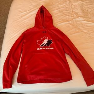 Under armour team Canada hockey hoodie